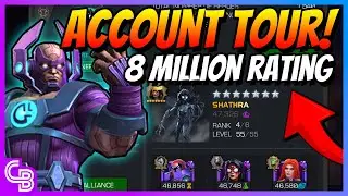 Тур по рейтингу 8 миллионов! (7 звёзд и задания) | Marvel: Битва чемпионов