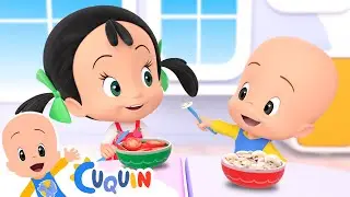 Vegetable Song by Cleo and Cuquin 🥬 🍅 Nursery Rhymes | Children Songs
