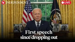 Watch again: Biden addresses nation after ending reelection bid