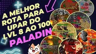 TIBIA: HUNT RP DO LVL 8 AO LVL 100 💪 🏹