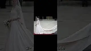 Top 3 longest royal wedding veils! #fyp #shorts