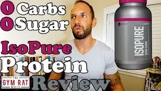 Nature's Best Zero Carb Protein Powder ISOPURE Supplement Review