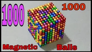 1000 Magnetic balls playing | Magnetic_Cube |Ep 01|1000 Magnet Balls|