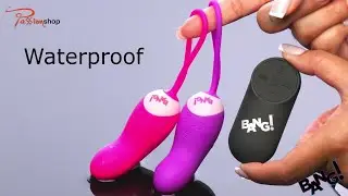 BANG! Silicone Mini Vibe With Remote Purple | Compact Rechargeable Toy Demo
