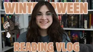 Winterween reading vlog 👻📚 horror and thriller readathon reading vlog
