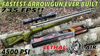 Faster than any crossbow, is this arrow gun the fastest one ever built?