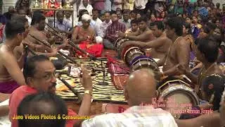 Nathaswaram / Thavil  on Day 19 of Mahotsavam 2018  at Ealing Kanagathurkai Amman Temple.