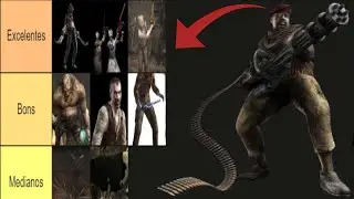 TIER LIST RESIDENT EVIL 4: RANKEANDO OS INIMIGOS ✍️ ( EXCETO CHEF&Otilde;ES )