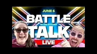 BATTLE TALK Live with Stringsandthreads and Totally Fierce Crochet 🎉 June 6, 2pm Eastern