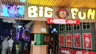 جولة رائعة في  BIG FUN TANGER تنشيط والعاب متنوعة للصغار والكبار .جميع المعلومات فالفيديو 