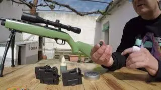 CROSMAN 1077 4.5 CO2 SEMIAUTOMATICA