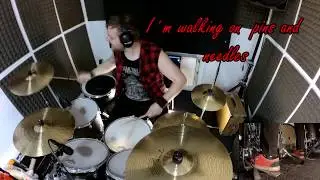 Billy Talent - Pins and Needles - Drum&acute;n&acute;lyric Cover video (DDiDrums)