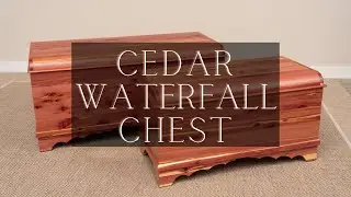 Cedar Waterfall Hope Chest, Amish Made