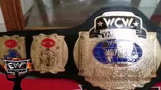 WCW CLASSIC TAGS  HARLEM HEAT TAG TITLES ORIGINAL FIGS INC REPLICA
