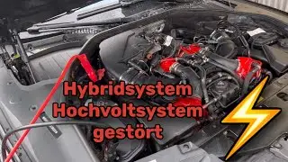Fehlersuche BMW F01 Hochvoltsystem gestört / Hybridsystem gestört MittmannLive