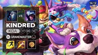 Kindred vs Talon Jungle - KR Grandmaster - Patch 14.12 Season 14