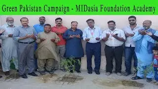 Green Pakistan Campaign at MIDasia Foundation Academy