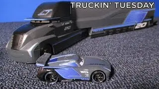 Truckin' Tuesday! Disney Cars 3 Jackson Storm Transforming Hauler Disney (Gale Beaufort)