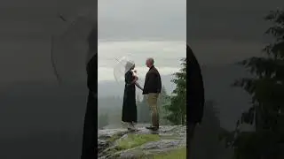 Proposal in the Rain 🌧🤍💍 #proposal #proposalvideo #shesaidyes #rain #wedding #ring #weddingring