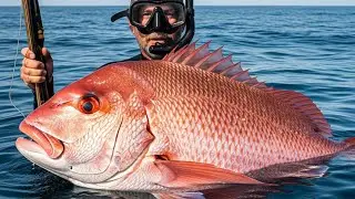 Quick & Easy Golden pompano fillet And Skin Removal 👉👌( New type )