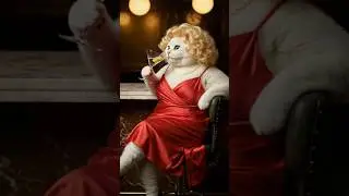 Cute Chubby Cat's Date Night: A Surprising Culinary Twist | Animated Short Film  #viralcats #cat