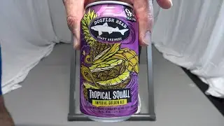 Flip For Beer With Upside Down Beer Reviews, Dogfish Head Craft Brewery, Tropical Squall
