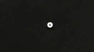 Gravitational space distortion experiment