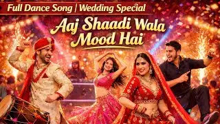 Aaj Shaadi Wala Mood Hai 💃🕺 | Full Wedding Dance Song