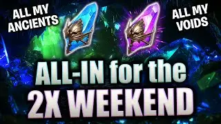 I Pulled ALL My ANCIENTS & VOIDS! All-In Summons for the 2x - worth it? ⁂ Raid: Shadow Legends