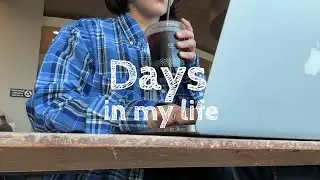 🇺🇸 PhD Student Vlog | Another Productive Week... 😶‍🌫️..💬