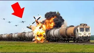 Ukraine Waited for Russia's Ammo Train to Reach the Junction &ndash; Then BLEW It Up