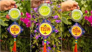 | Name plate ||🌼contact : 6296853527 #debjaniartcraft #handmade #handcrafted #mandala #lippanartwork