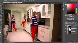 Layer Masks in AdobePhotoshop: Color Orange