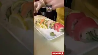 Rainbow roll||sushi roll💪💪
