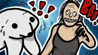 Phasmaphobia Funny Moments | Huekn Doesn't Like Ghosts