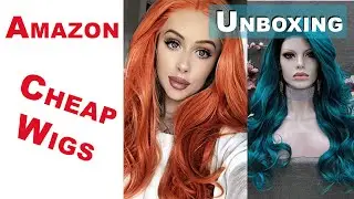 ARE CHEAP AMAZON WIGS ANY GOOD? | UNBOXING INEXPENSIVE WIGS -2 #Amazonwigs #cheapamazonwigs