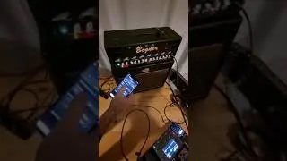 EM Custom AMI switcher and Bogner Ecstasy. Midi and bluetooth switching.