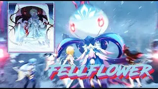 This fight was hard against The Rise of the Fell Flower Boss Battle - Genshin Impact