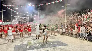 Comparsa Rafaga 2026 - Ensayo técnico realizado en el corsódromo de Concordia