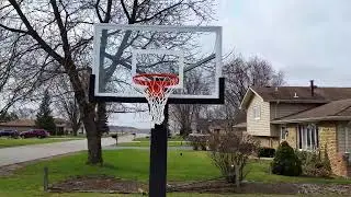 Slam Dunk Hoops - Adjustable In-Ground Basketball Hoop