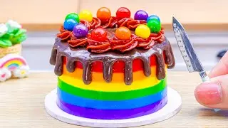 How to Decorating Rainbow Chocolate Cake | 1000+ Cake Making Ideas By Sweet Shop