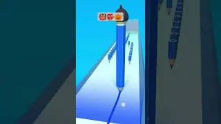 Color pencil run gameplay 15 #shorts #shortsfeed 🎃👺👹