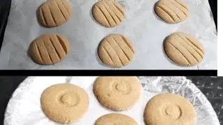 Wheat Flour cookies | Atta biscuits | with and without oven | My Eggless Bakery