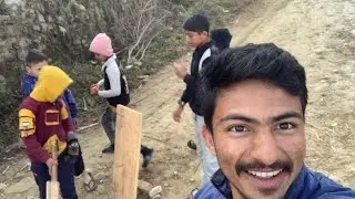 Gau tir cricket esari khelinchha gyus ! MRA VLOG !! 