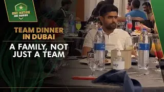 Team Dinner in Dubai &ndash; A Family, Not Just a Team! 💚 | #AsiaCup2022 | PCB | MA2T