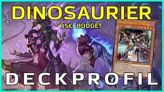 YuGiOh! in günstig | Dino Budget Deckprofil | Deutsch | #yugioh