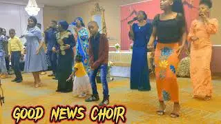 Good News Choir from Cincinnati Ohio. kwenye Mkutano wa Noel Roanoke VA