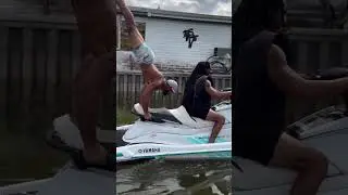 Jet Ski Calisthenics? Only in Polk County!