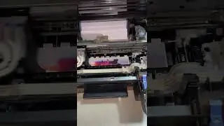 Epson L3210 printer, after cleaning head and ink charge.👍