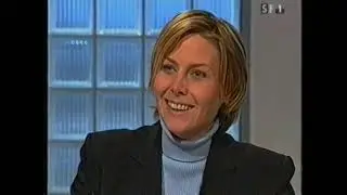Judith Wyprächtiger  mittags-talk  Simplontunnel  Schweizer TV  (2001)